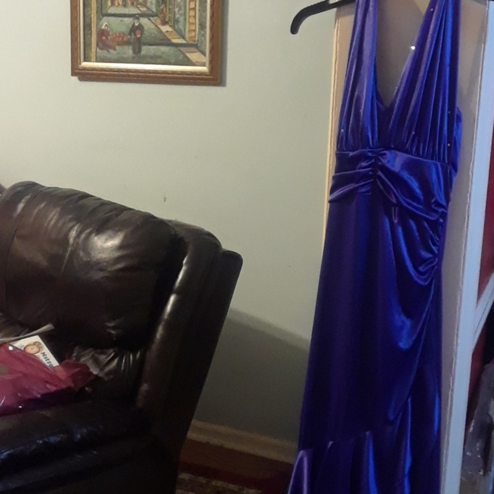 Taboo Bright and Bold Purple Dress, size S - Picture 2 of 4